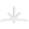 Ekena Millwork Davenport Architectural Grade PVC Gable Bracket, 84"W x 45 1/2"H x 6"D x 6"F, 13/12 Pitch GBP084X46X0606DAV00 - alternate 5